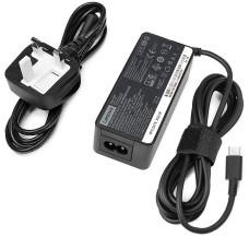 45W Lenovo 100e Chromebook 2nd Gen MTK AC Adapter Charger+Power Cord