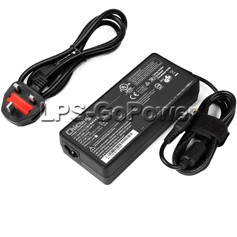 Genuine Chicony A16-135P1A 135W Laptop AC Adapter - 20V 6.75A - Works For MSI