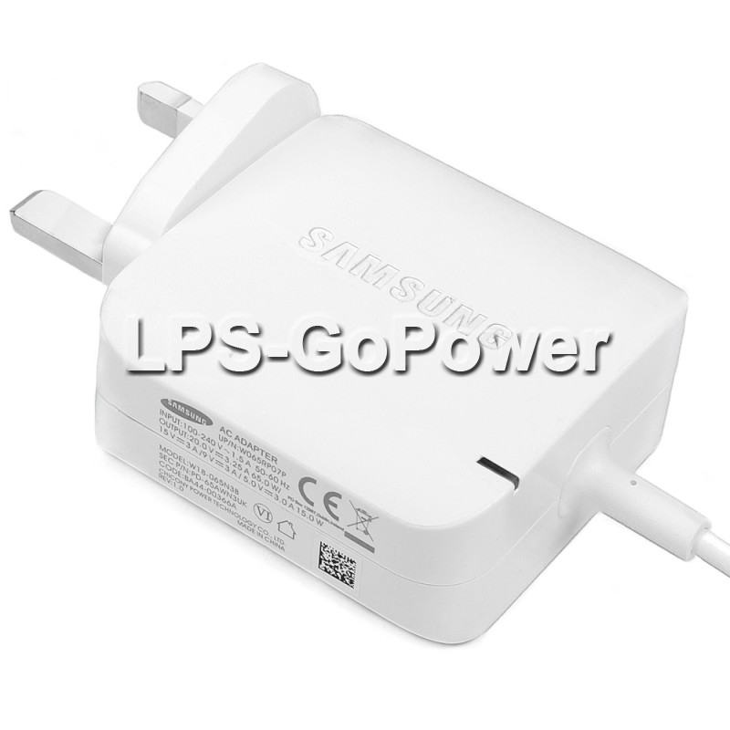 samsung Chromebook 4+ 15" xe350xba AC Adapter Charger